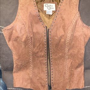 100% Leather vest